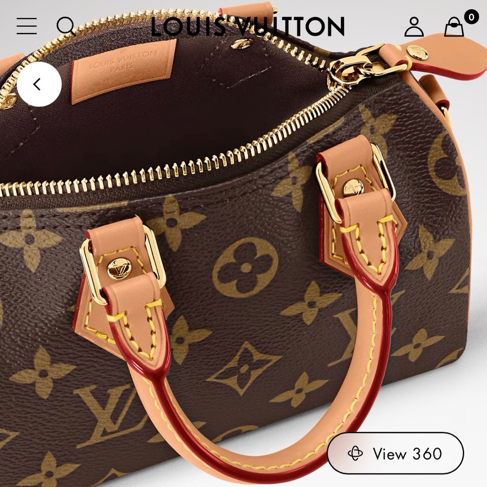 Louis Vuitton Nano Speedy Monogram NWT - Picture 4 of 10